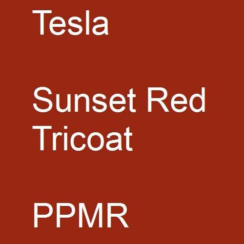 Tesla, Sunset Red Tricoat, PPMR.